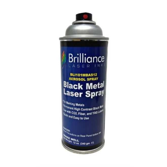 Brilliance metal laser marking spray