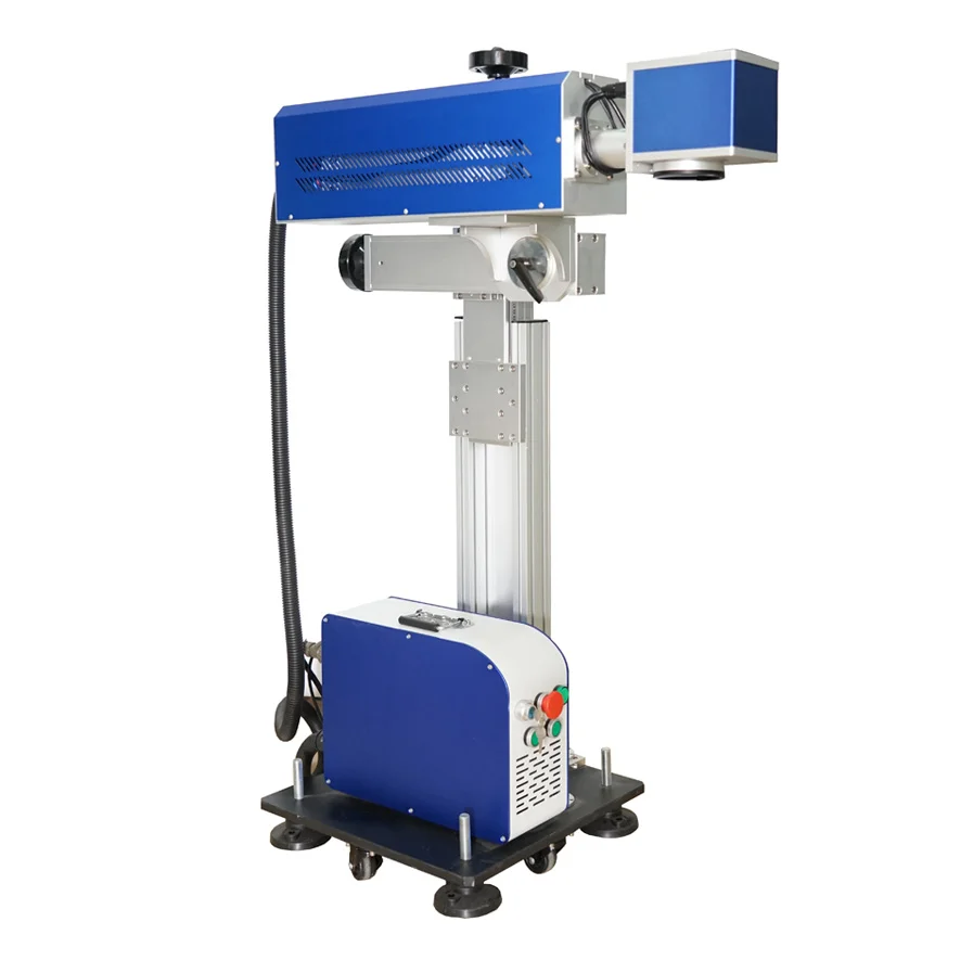 fly marking co2 laser machine