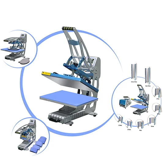 16 in 1 heat press machines