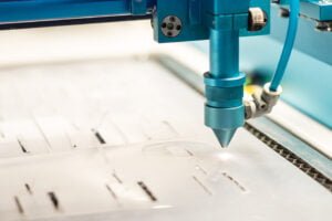 laser cutting plastic