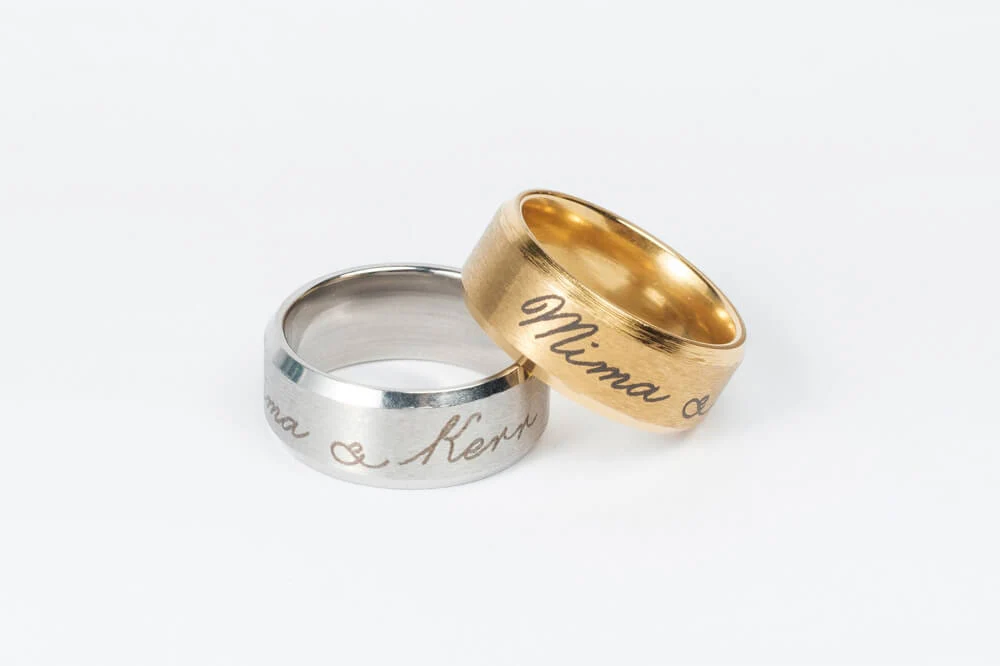 laser engrave jewerly