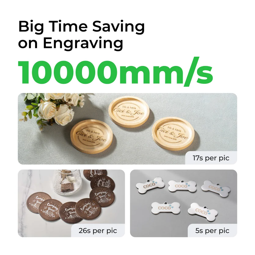 xTool F1 Ultra can engrave super fast