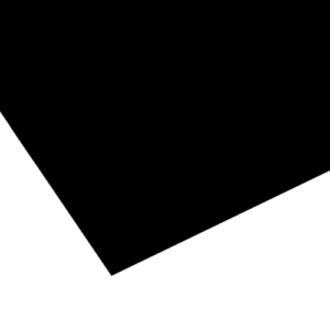 black acrylic extruded