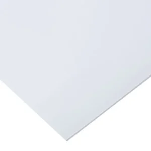 white acrylic extruded