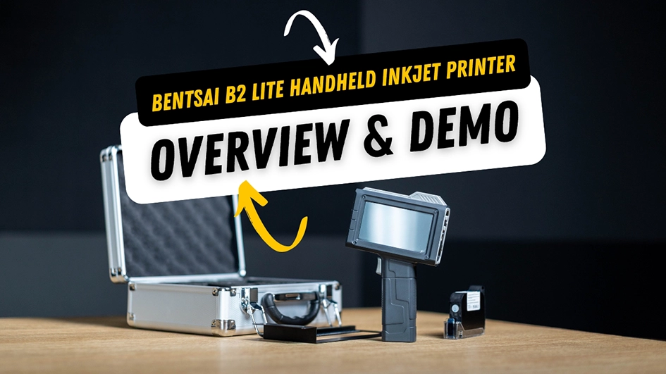 Bentsai handheld inkjet printer