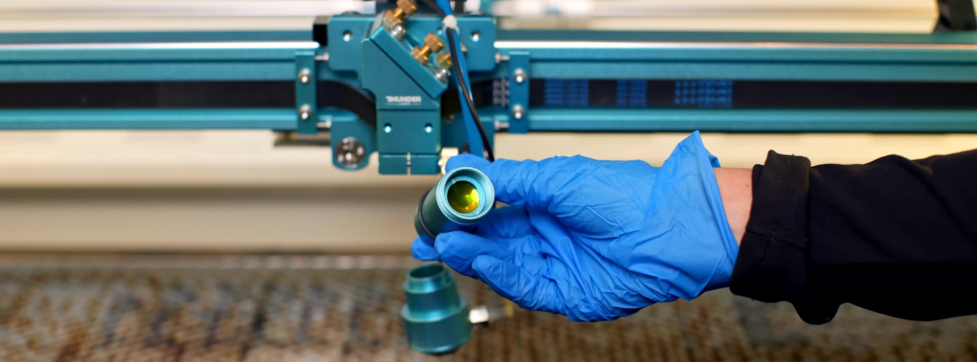 correct laser focus lens installation for consistent engraving and cutting quality