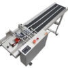 Paging machine with conveyor belt