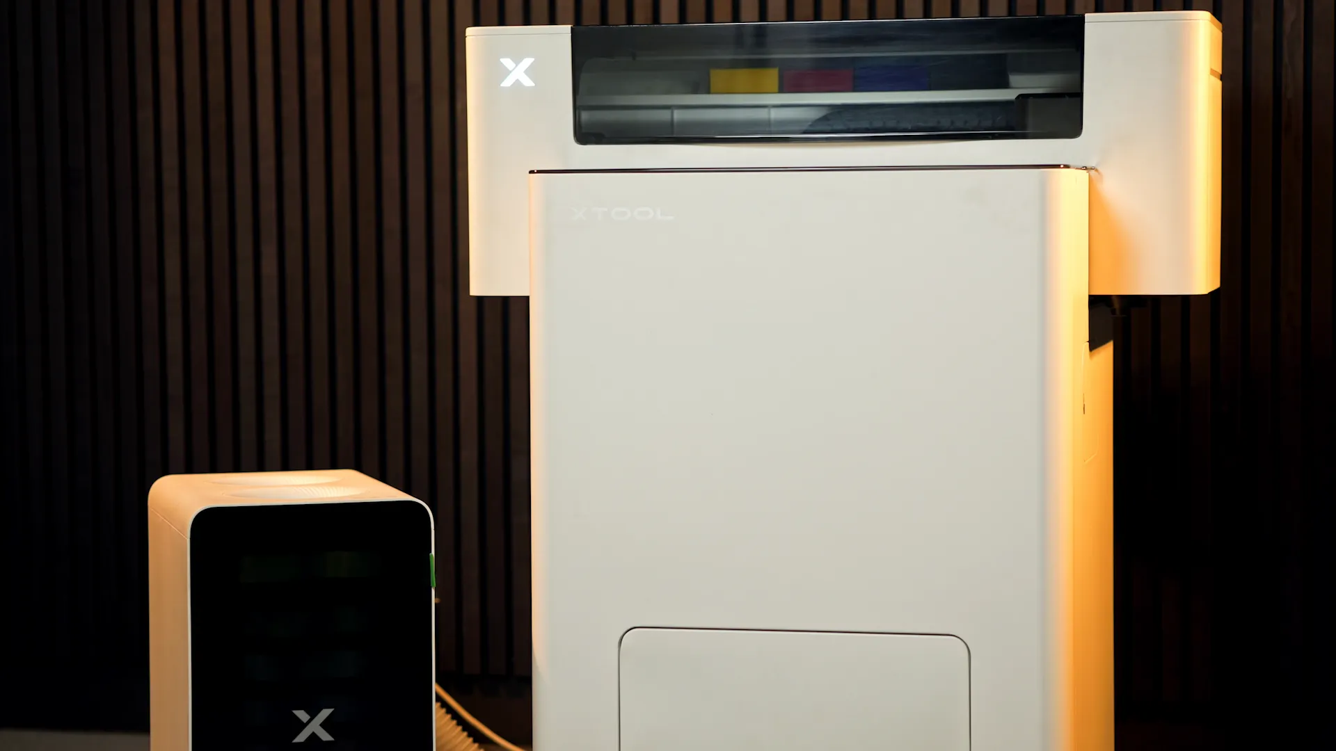 xTool Apparel Printer with air purifier