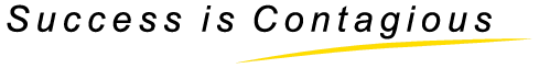 Yellow MaxLaser graphic accent line with a stepped, angular design.