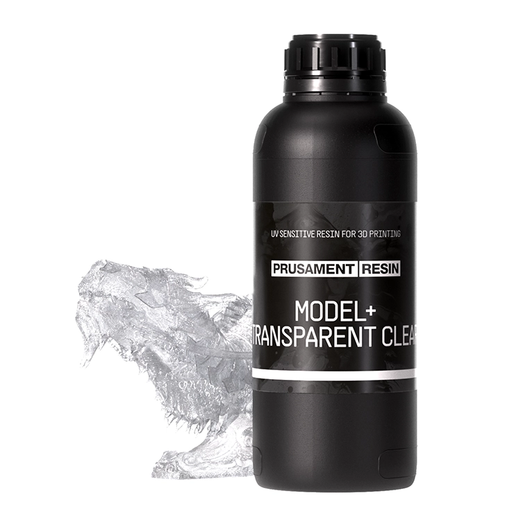 Prusament Resin Model+ Transparent Clear 1kg Resin